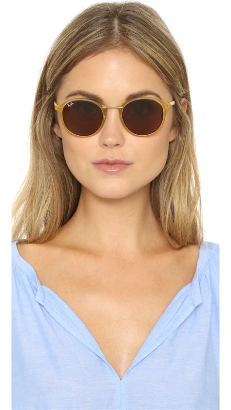 rayban sunglass round|ray ban round sunglasses women.